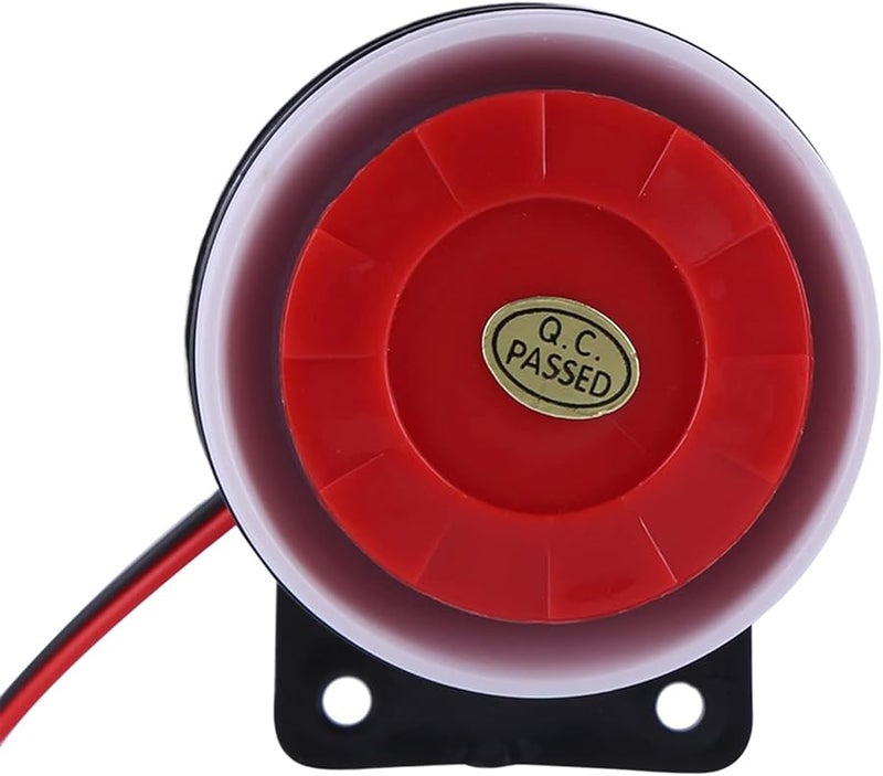 Mini Alarm Horn 110 dB Home Security Sound System Red and Black - Image 3